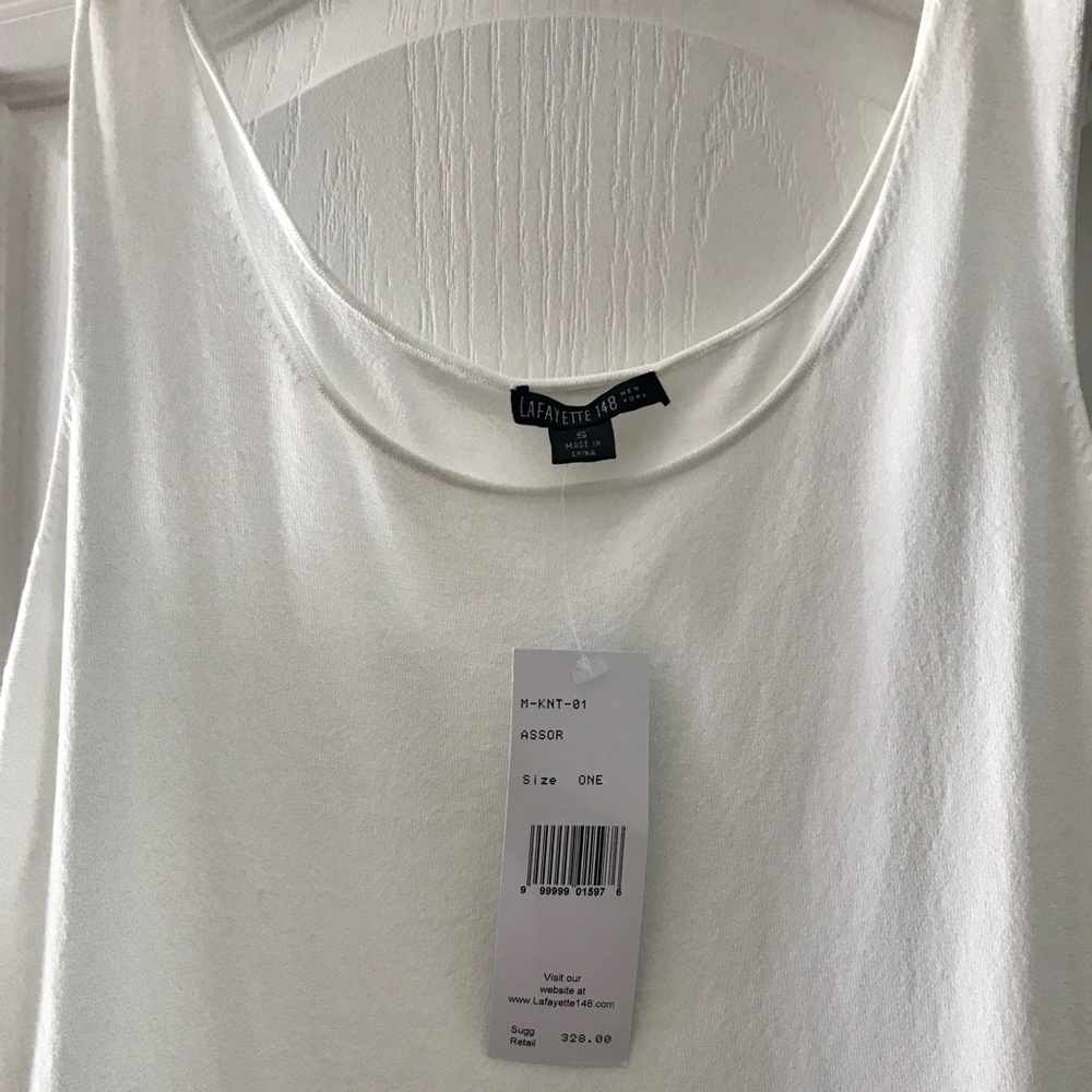 White Lafayette 128 Tank Top